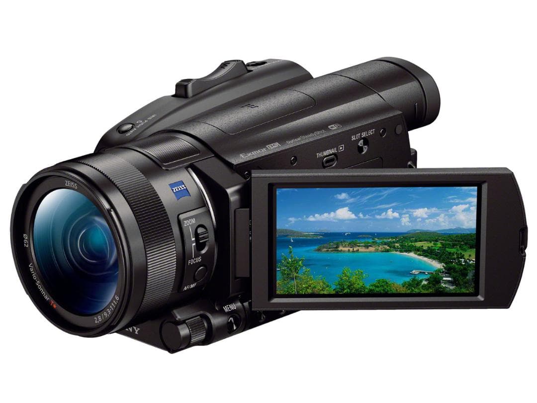 Sony FDR-AX700ビデオカメラ 本体 ブラック
