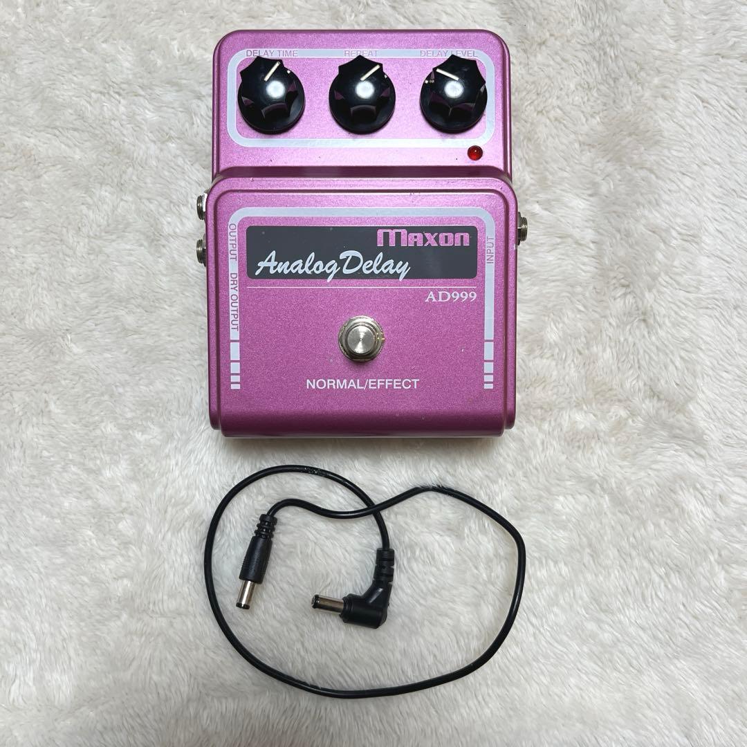 Maxon AD999 アナログディレイ　エフェクター