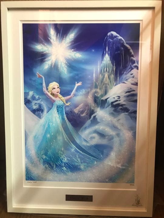 アナと雪の女王　複製原画