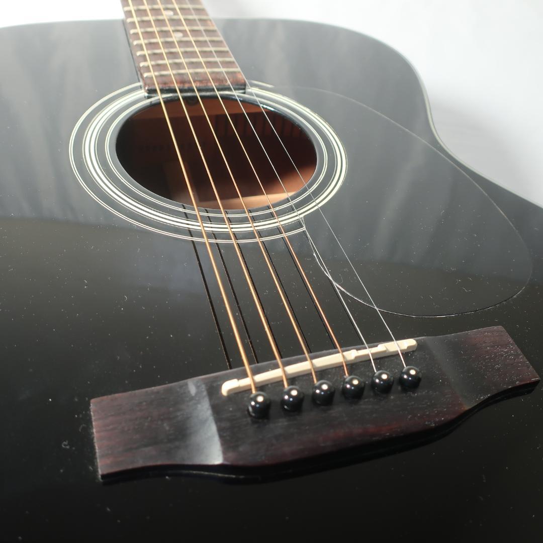 Aria Dreadnought AF-280BK ギター ケース付