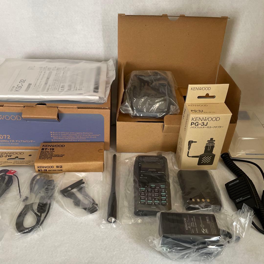 KENWOOD TH-D72 144/430MHz FMデュアルバンダー
