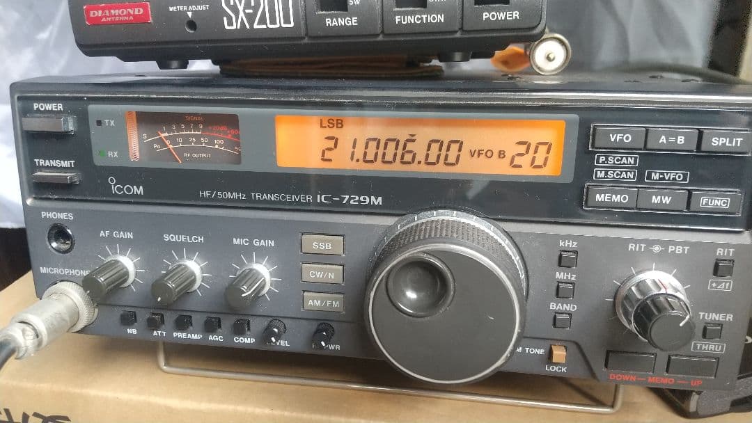 ICOM IC-729M トランシーバー 【ジャンク扱い】