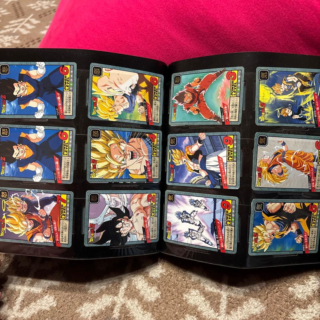 ドラゴンボールカードダス　ファイルとカードセット