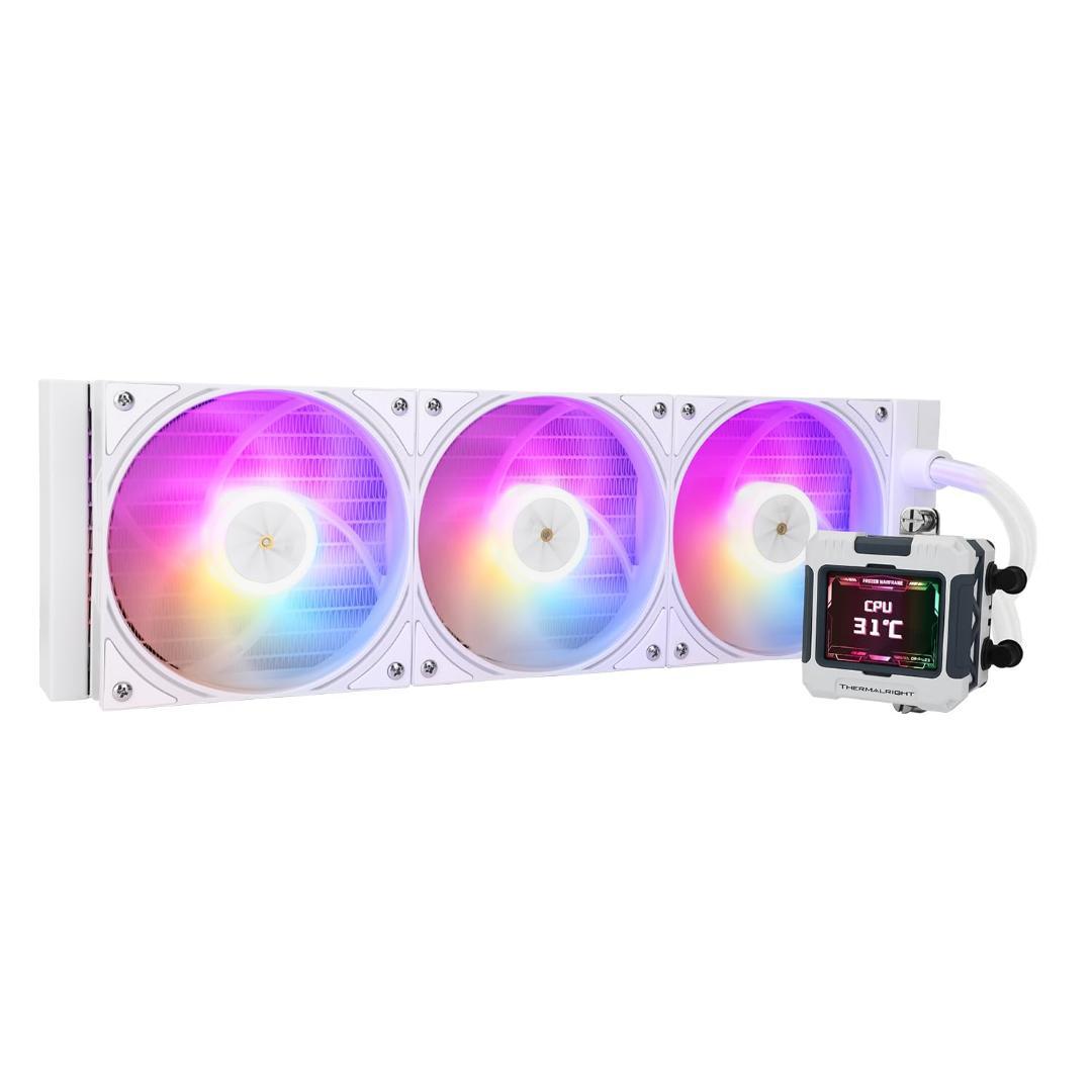 FW360 ARGB CPU水冷 2.4インチIPS画面 ホワイト【残り１個】