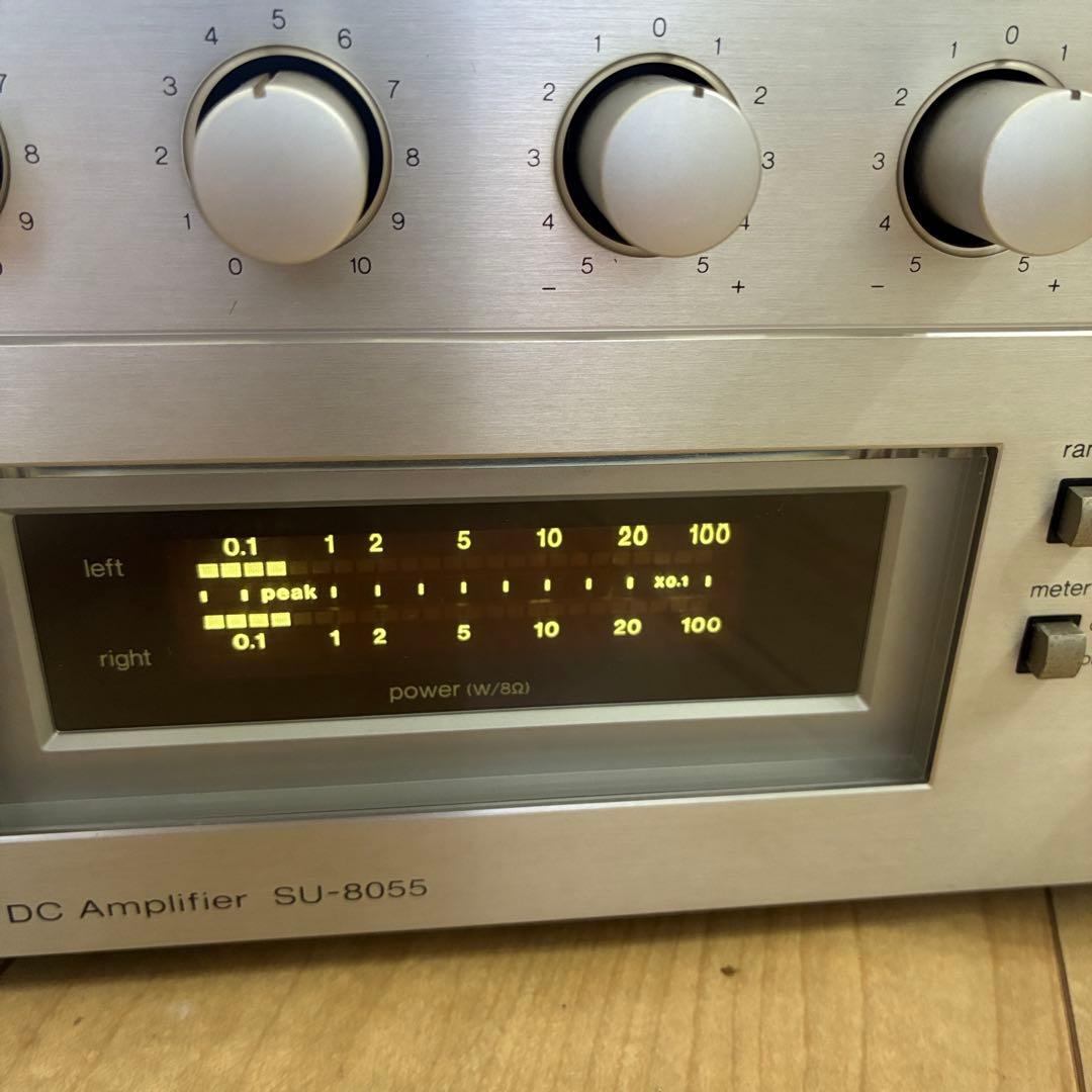 テクニクス　プリメインアンプ　su-8055 動作品　いい音です
