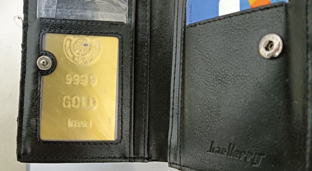 ☆☆徳力 純金 １g☆☆ラミネート入り、台紙付き