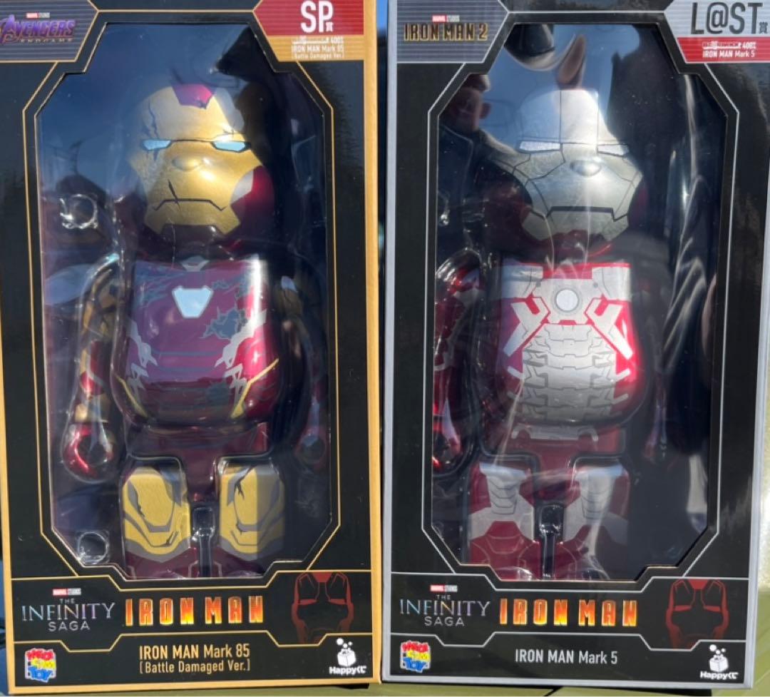 Happyくじ　アイアンマン　ベアブリック　SP賞　＆　ラスト賞