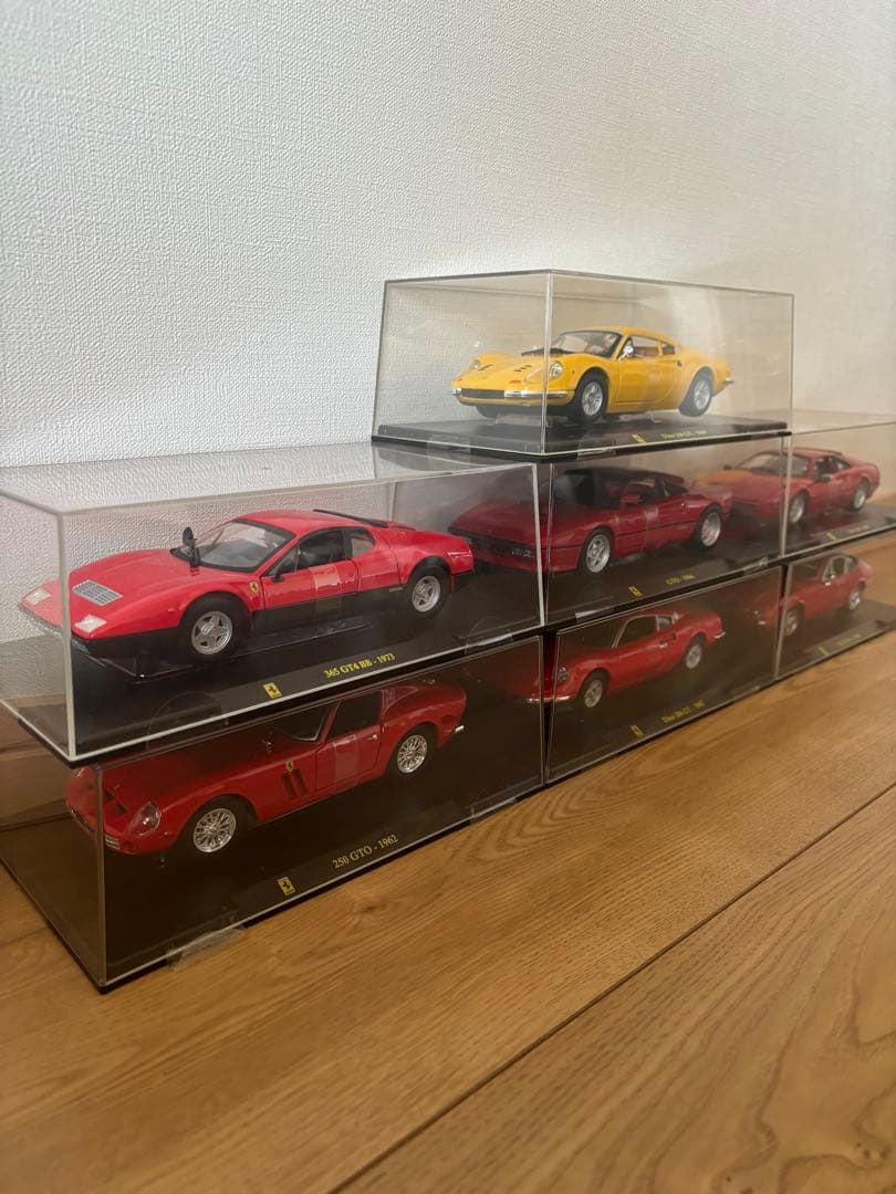 デアゴスティーニ　ケース未開封1/24フェラーリコレクション　31台分