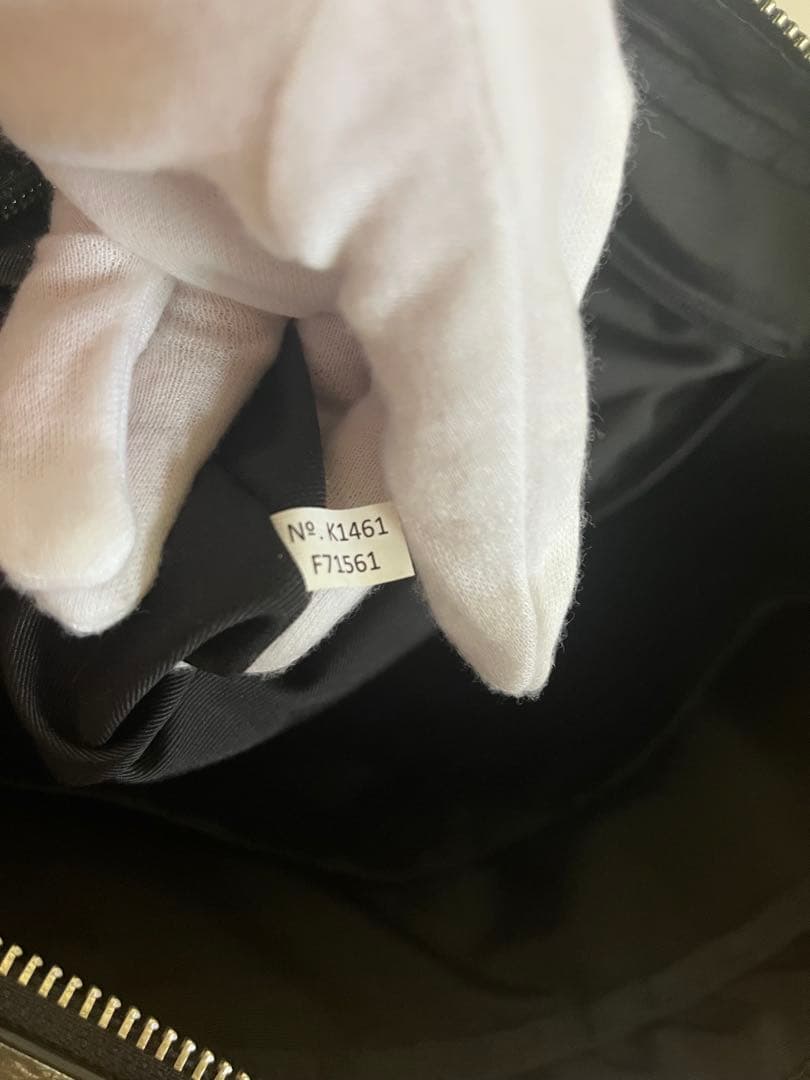 COACH レザービジネスバッグ 黒