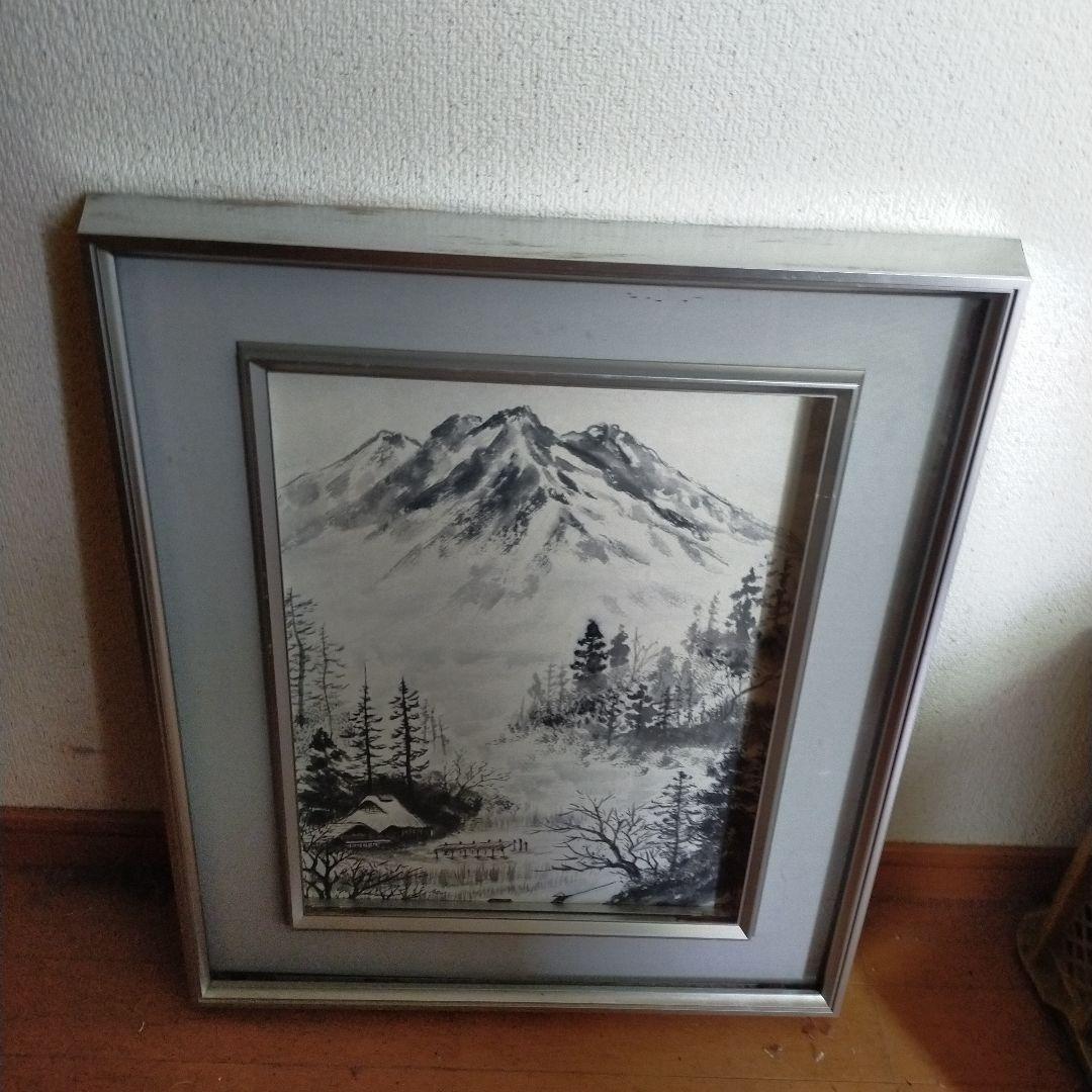 水墨画絵画