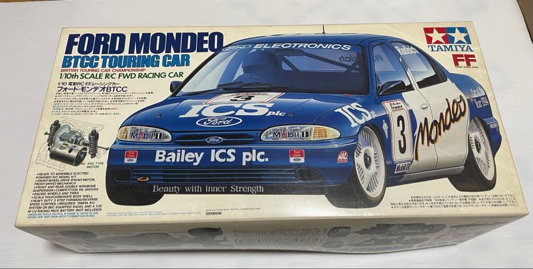 タミヤ　フォード　モンデオ　BTCC 1/10 RCラジコン　プラモデル　電動