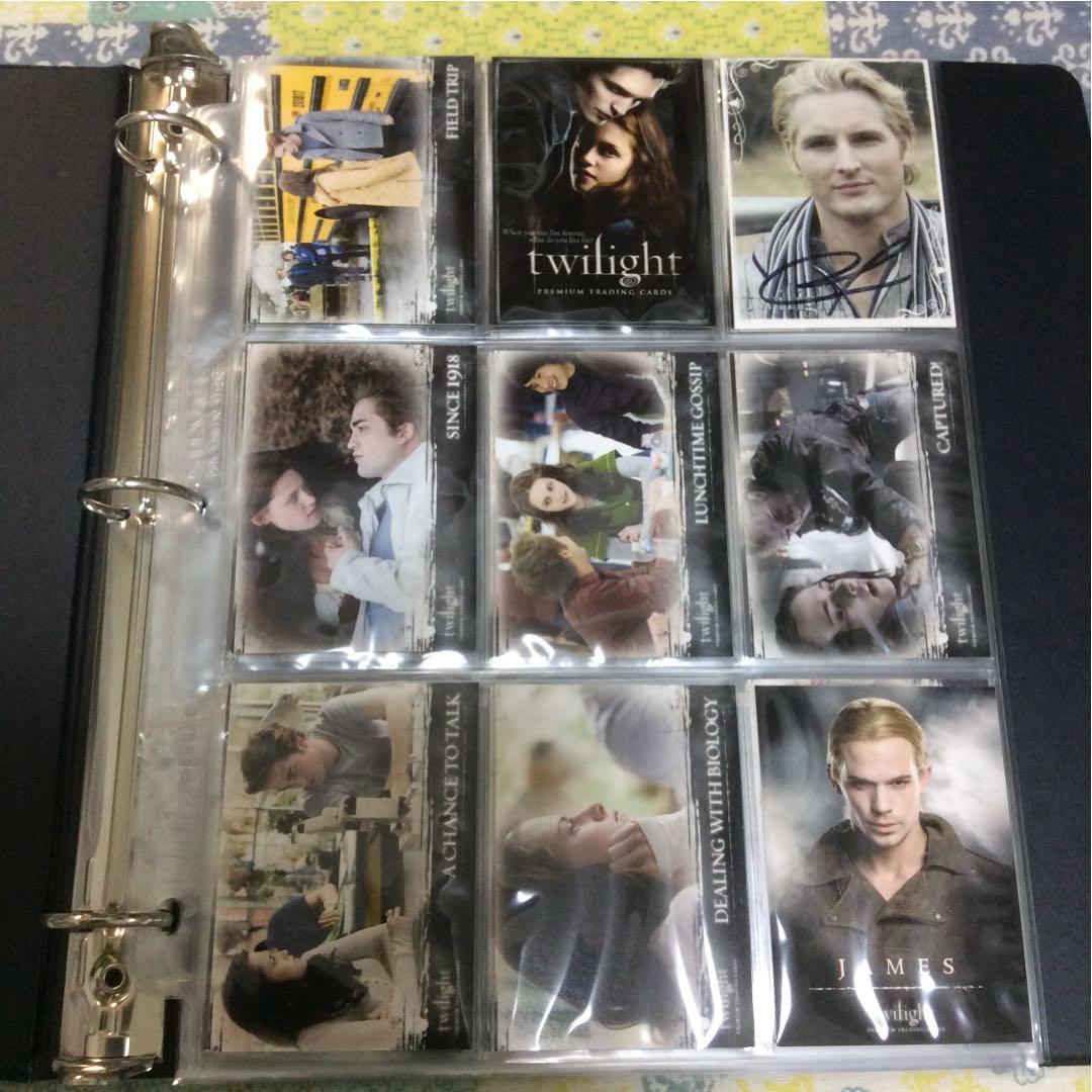 トワイライト twilight バインダー トレーディングカード限定 直筆サイン