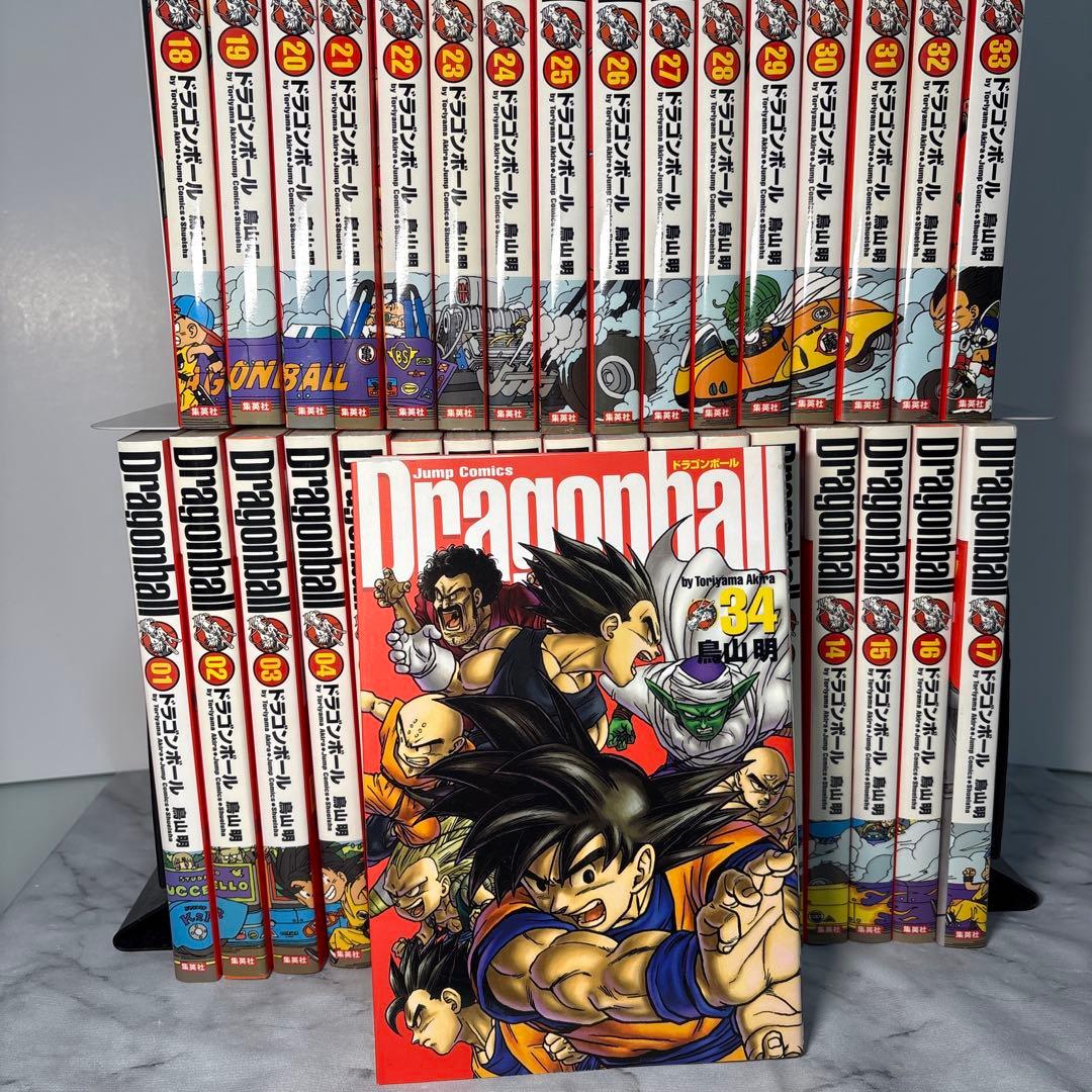 【極美品】ドラゴンボール　完全版　完結セット　全34冊セット 鳥山明 漫画
