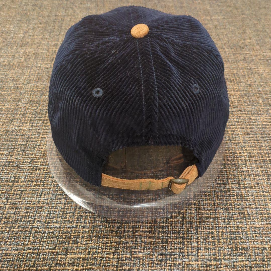 ※[サボテン]Supreme コーデュロイ ベースボールキャップ ネイビー