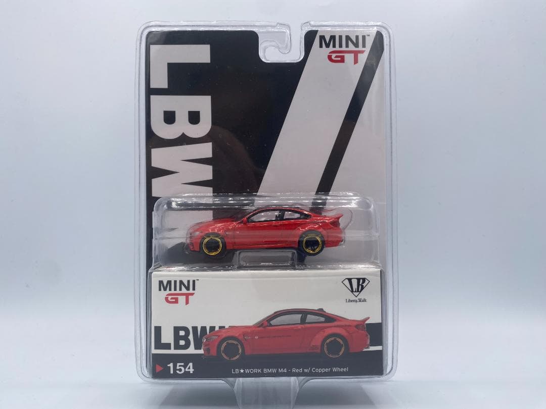 MINI GT BMW M4 レッド ミニカー