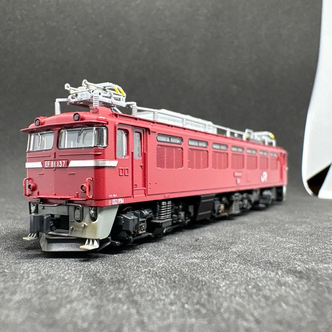 KATO EF81 137 ヒサシ付きJR東日本色 品番 3021-8 Nゲージ