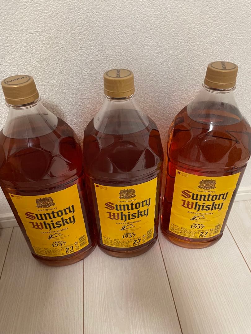ウイスキー角 2.7L 3本セット【即発送】