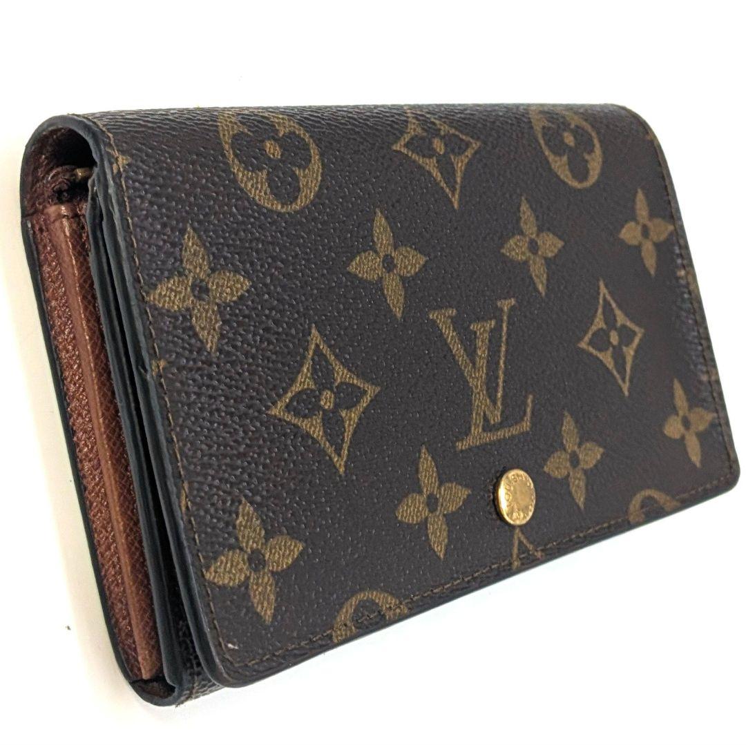 ルイヴィトン モノグラム ビエ トレゾール 折り財布 A45