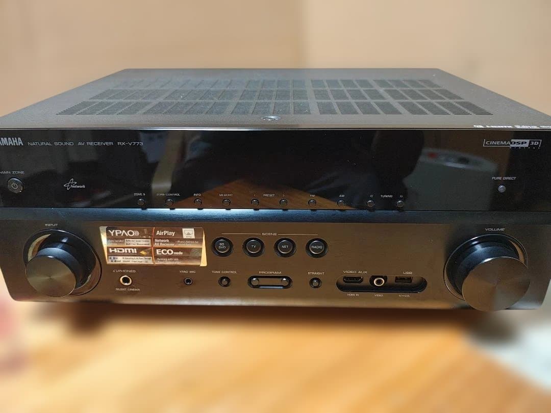 【YAMAHA】RX-V773 AVレシーバー【美品】