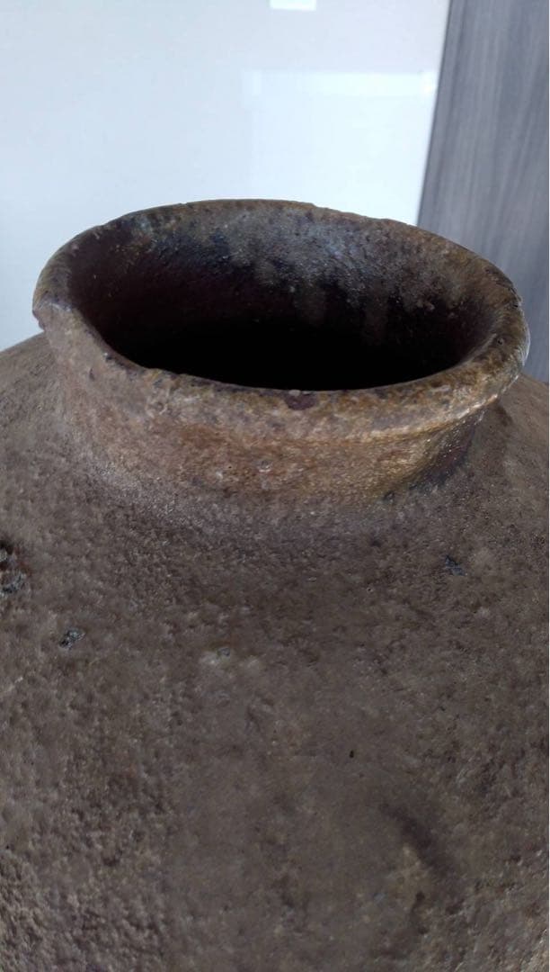 丹波焼　アンティーク　古丹波壺　古道具　六古窯　古美術　花器