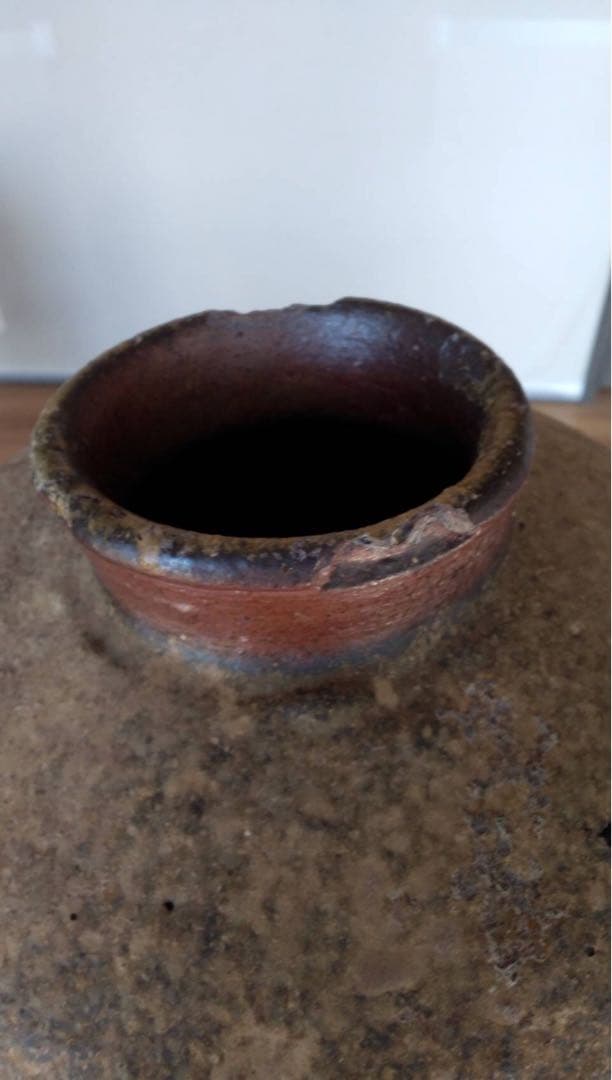 丹波焼　アンティーク　古丹波壺　古道具　六古窯　古美術　花器