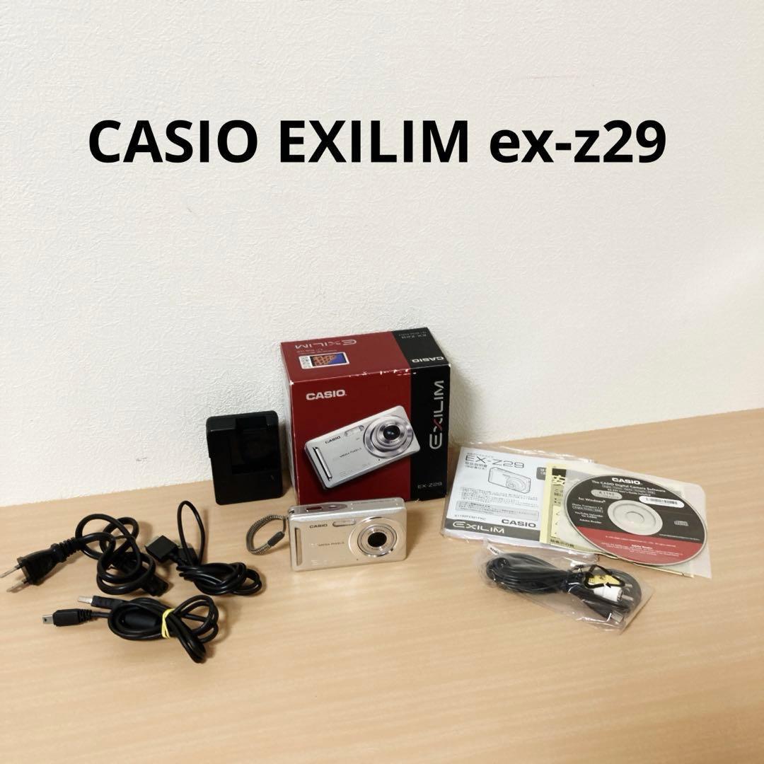 CASIO EXILIM ex-z29 充電器、バッテリー付き