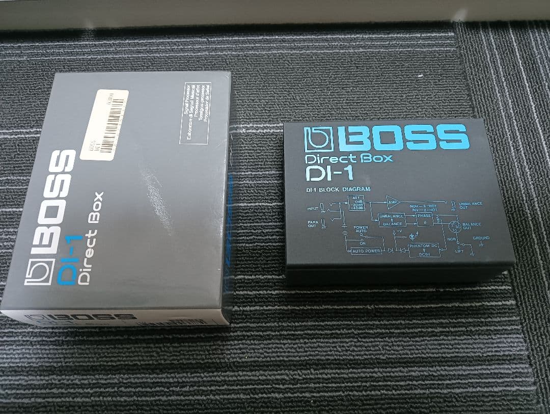 BOSS DI-1 made In Japan ダイレクトボックス 元箱付き