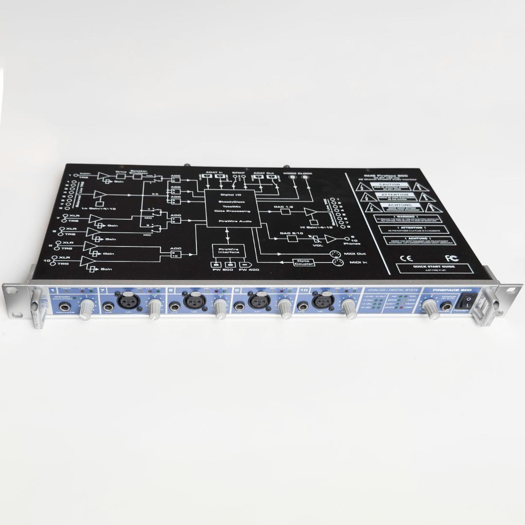 RME Fireface 800 オーディオインターフェース