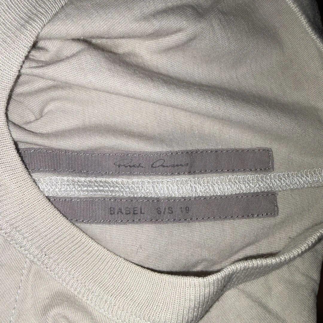 RICK OWENS 19SSショルダーリベット Tシャツ