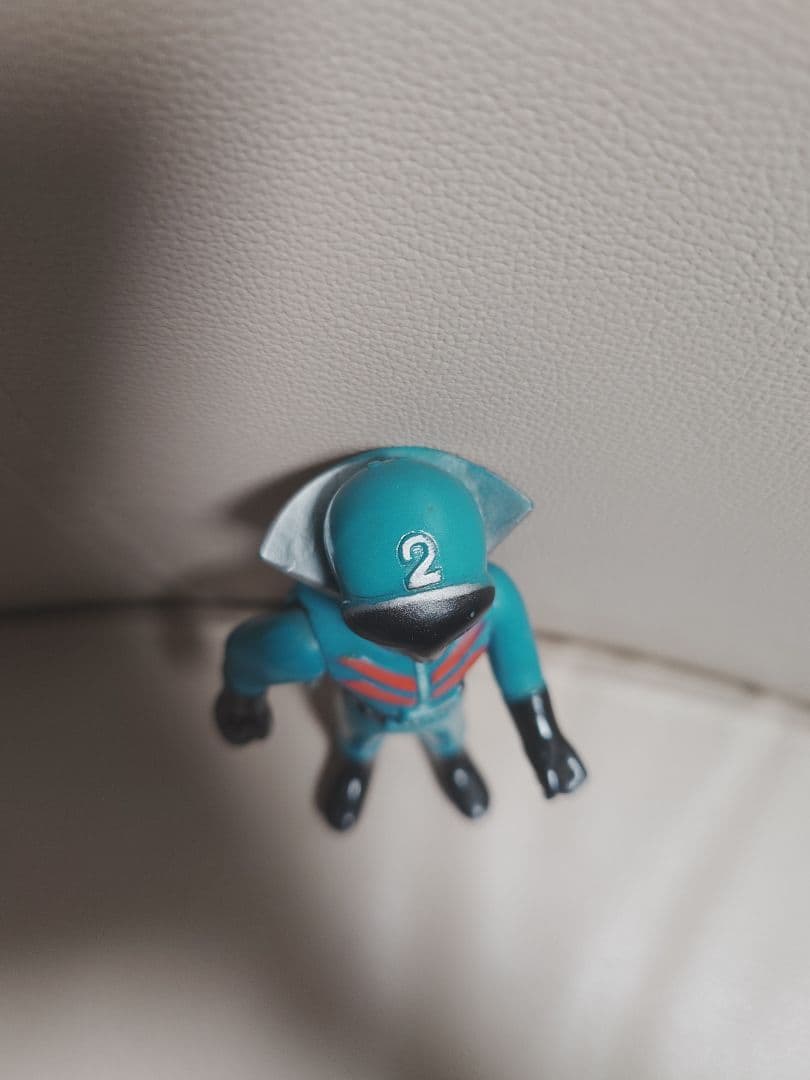 バンダイ ポピー ゴレンジャー アオレンジャー ソフビ 当時物　石森プロ