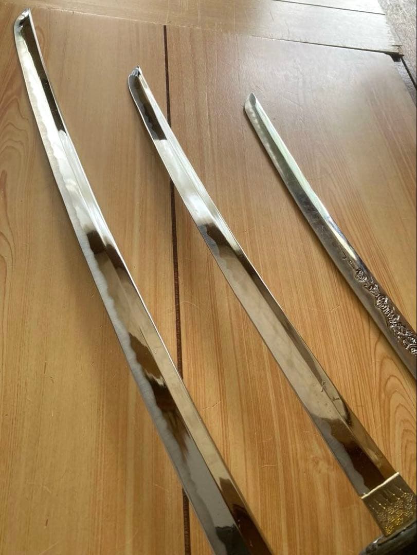 【林】模造刀大小二振セット　模擬刀　日本刀　コスプレ用　古美術品