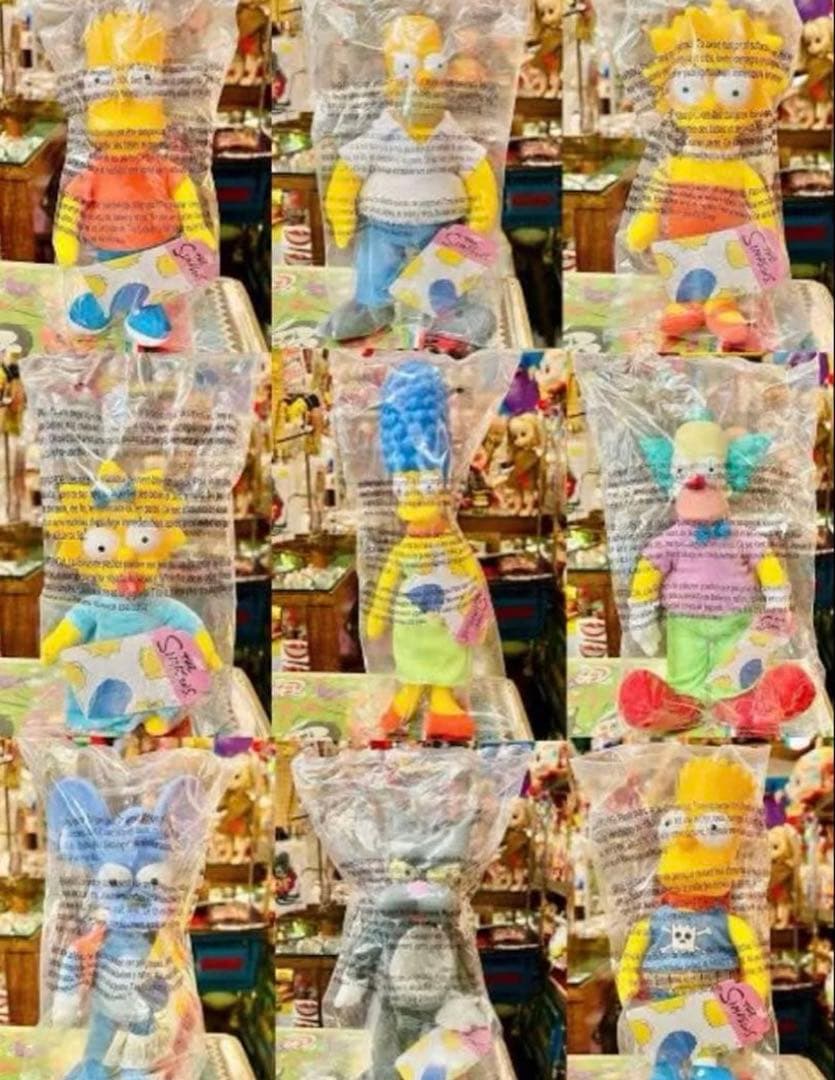 ザ・シンプソンズ ベーシック プラッシュ ぬいぐるみ コンプリートセット 9体