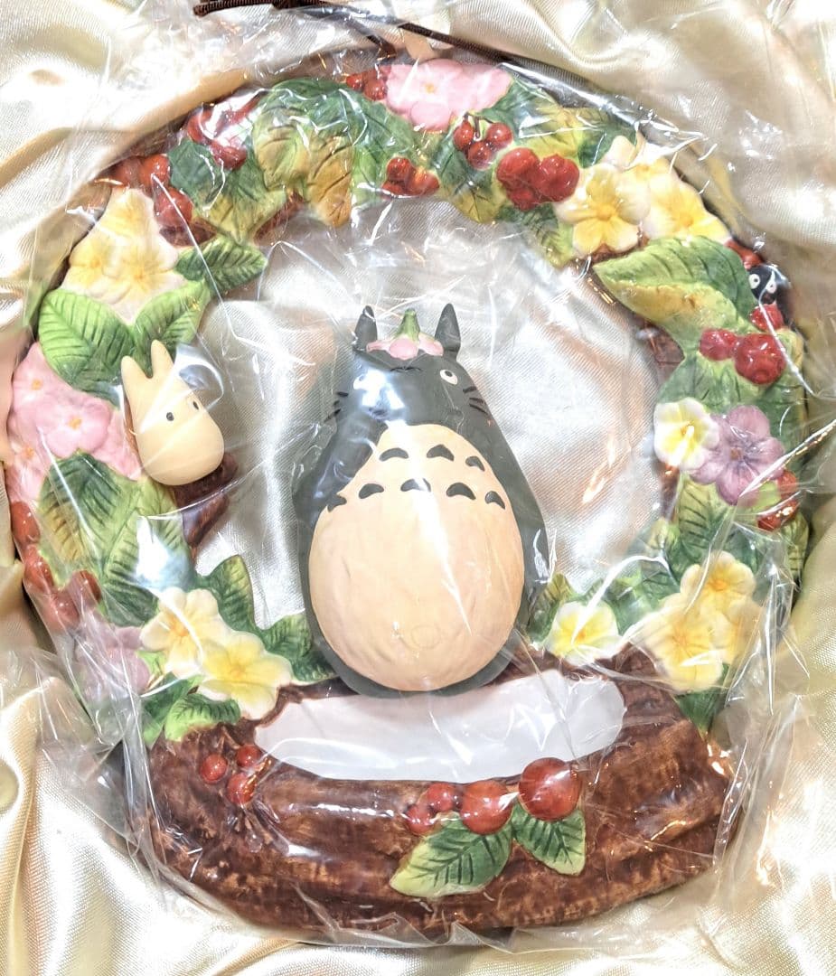 となりのトトロ リース花受け 2個セット