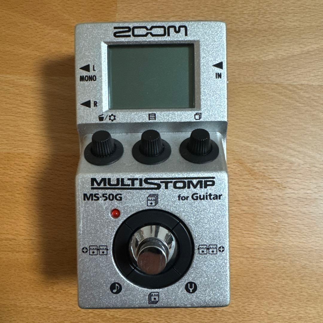 ZOOM MS-50G マルチエフェクター　電源アダプター付