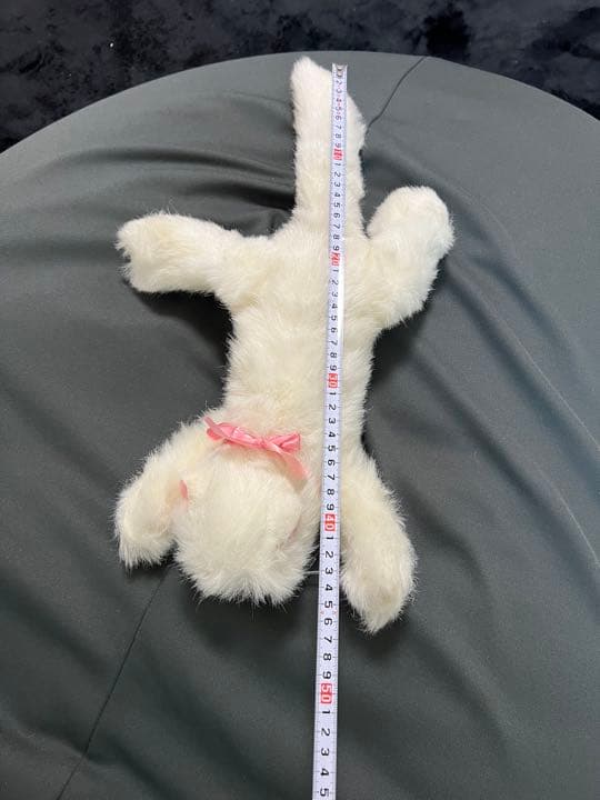 ショーブレです オオイケ　白いペルシャネコ? ぬいぐるみ　約46cm