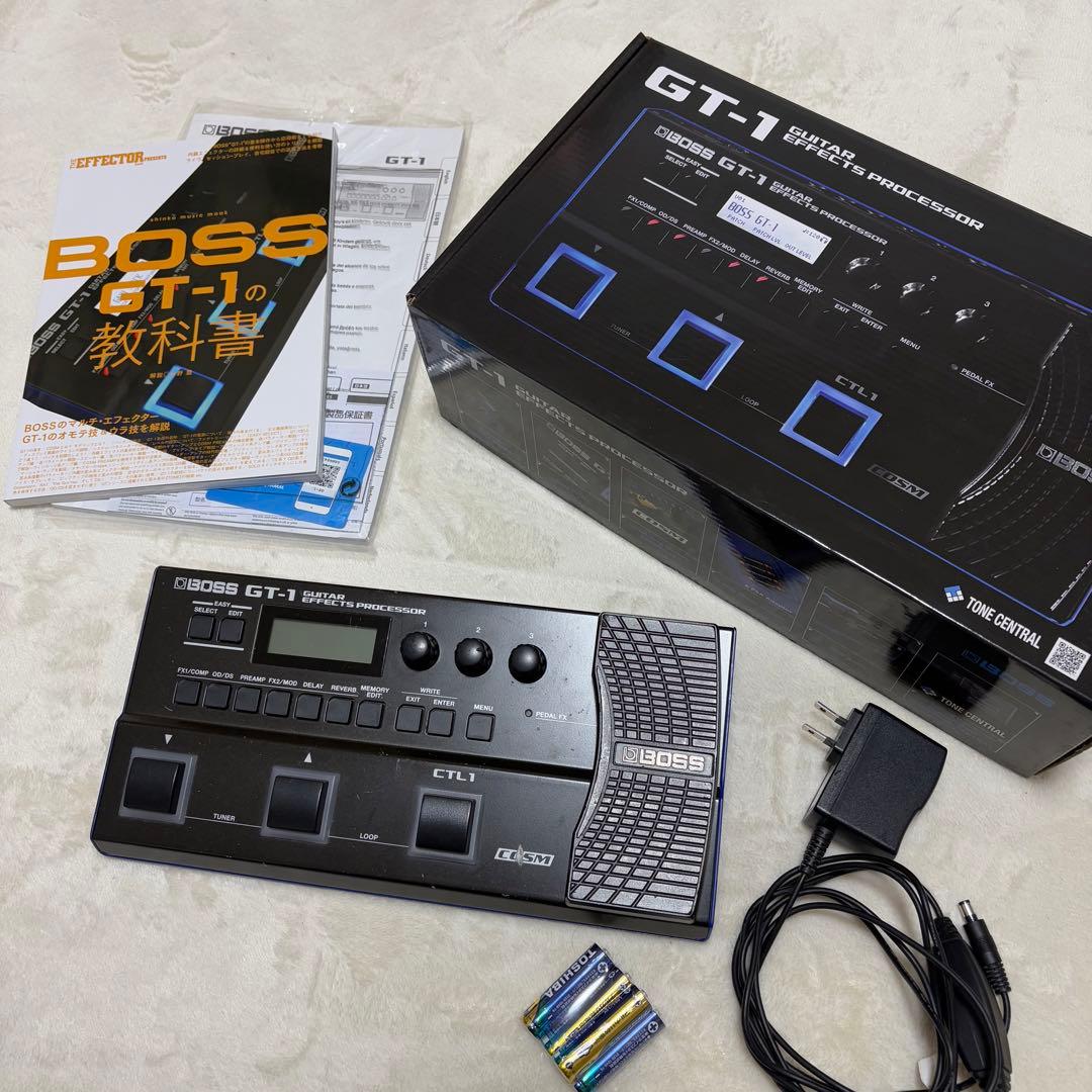 BOSS GT-1 ＋ 教科書 ギター マルチエフェクター アンプシミュレーター