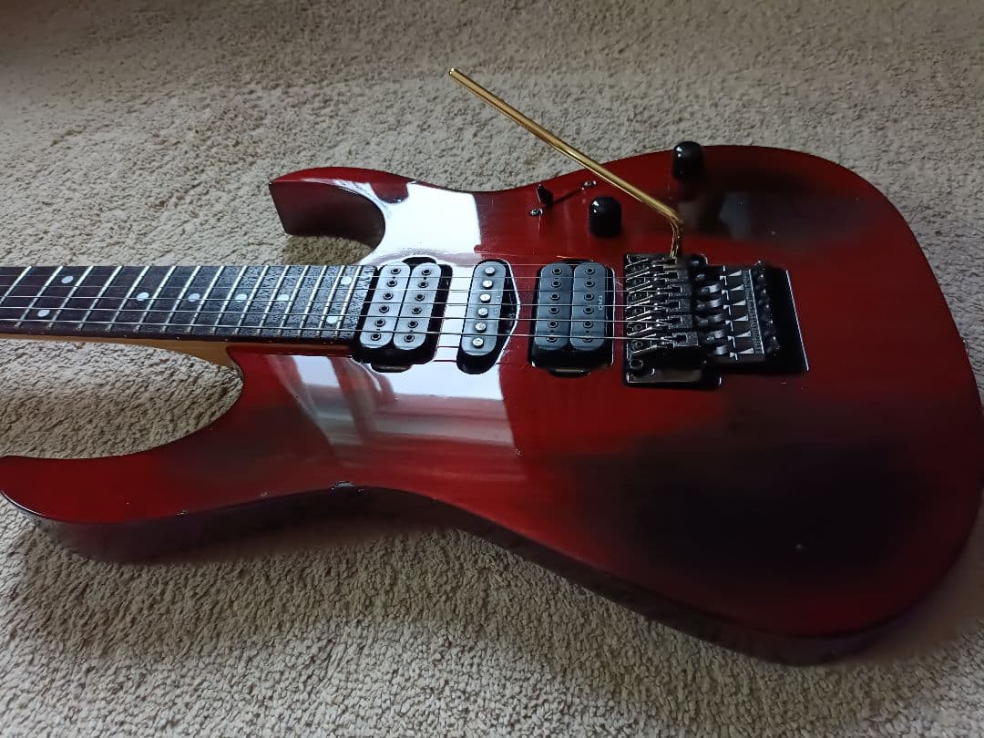 【日本製フジゲン】Ibanez RG685 Burnt Trans Purple
