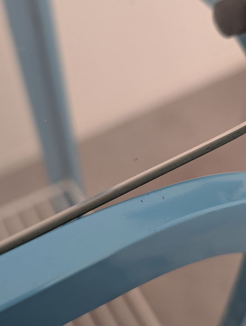 80's-90's レトロ スチールフレーム ガラステーブル ファンシー モダン