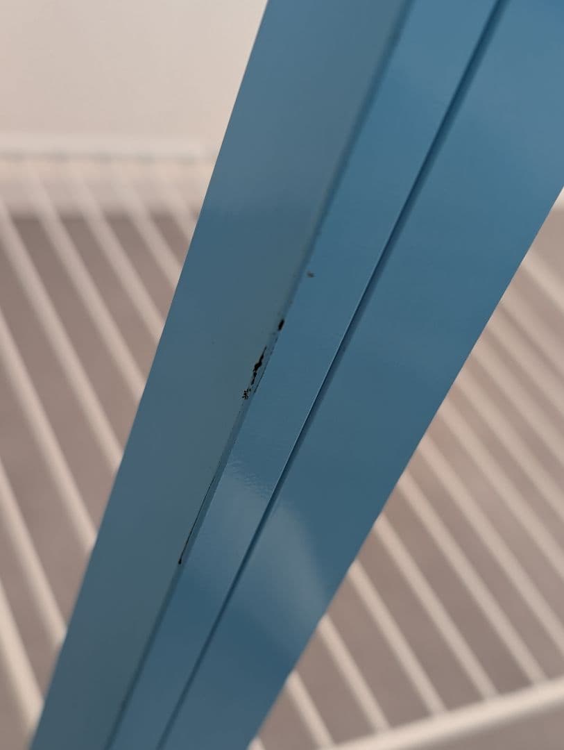 80's-90's レトロ スチールフレーム ガラステーブル ファンシー モダン