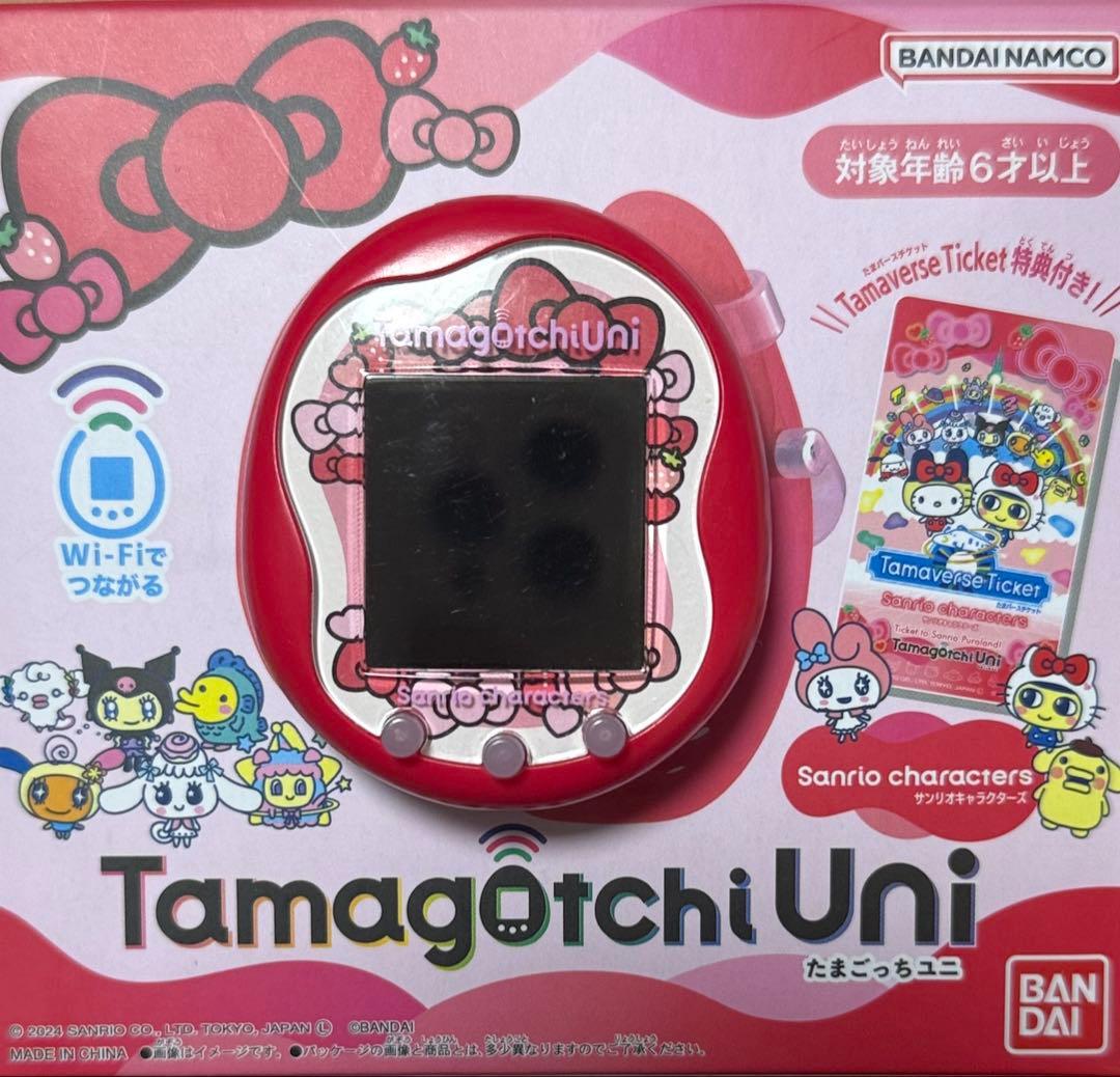 Tamagotchi Uni サンリオキャラクターズ たまバースチケット2枚付き