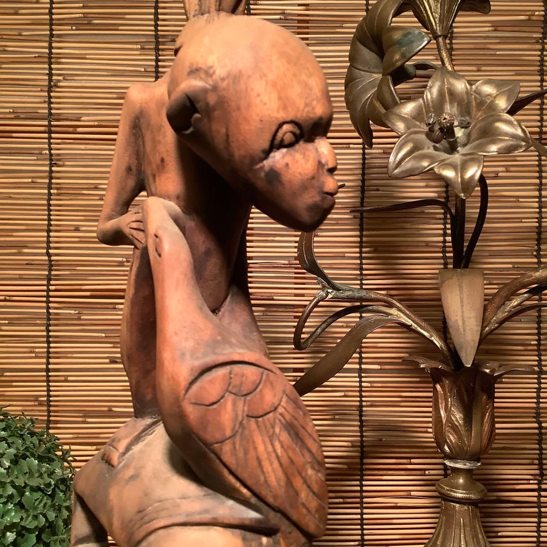 16世紀・霊物崇拝「自然界精霊」生霊・魂・自然霊・アミニズム・木彫