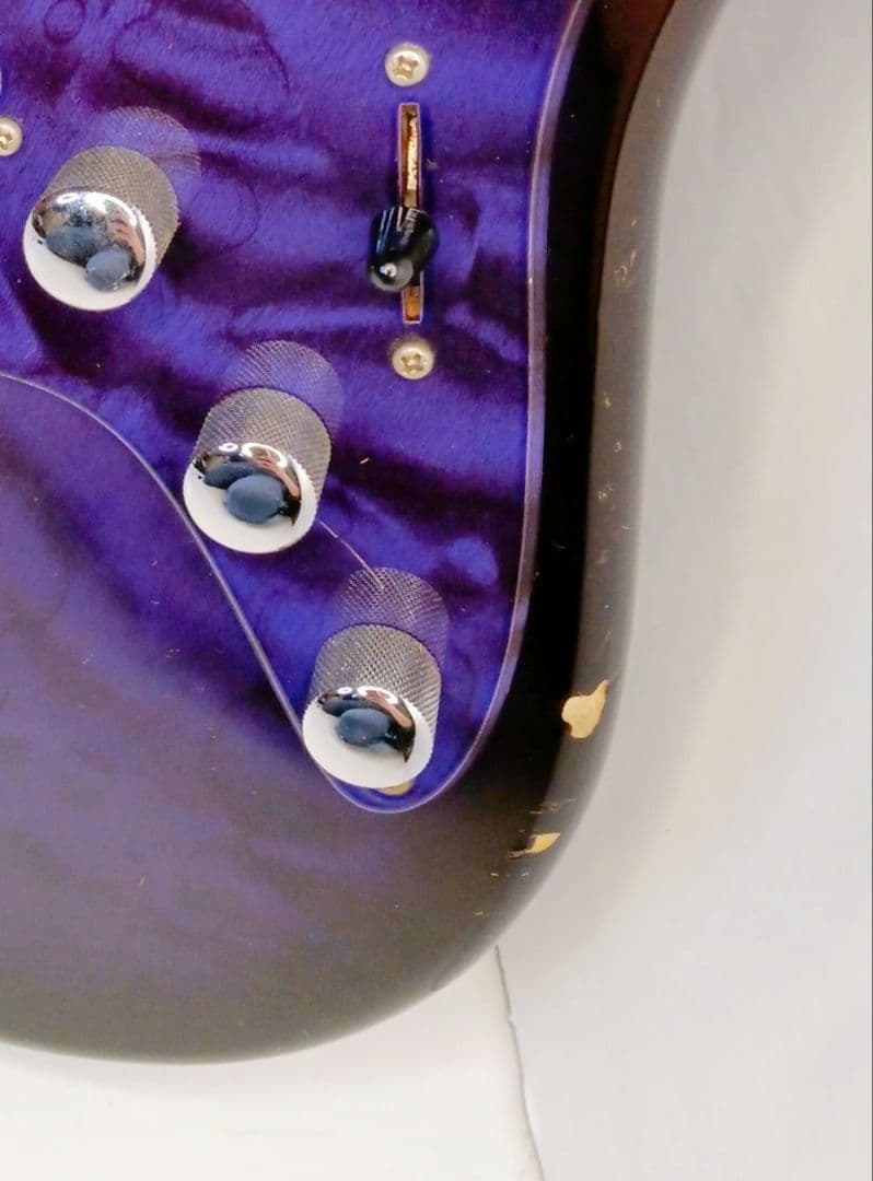 FERNANDES フェルナンデス ARS-650 シングル パープル ストラト