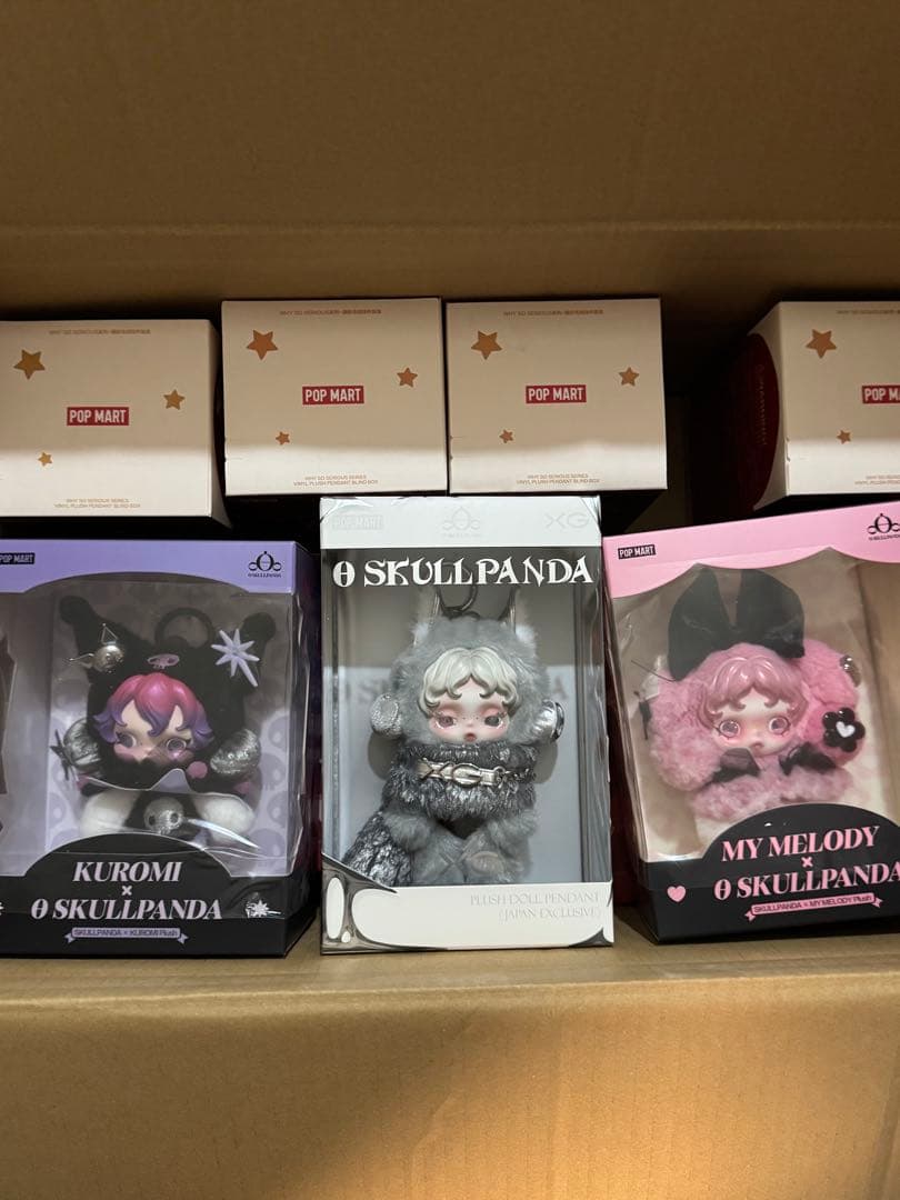 SKULLPANDA XGコラボ＆クロミ＆マイメロ＆WHY SOSERIOUS
