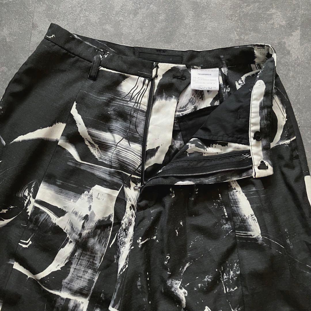 パンツ julius 2012-13FW graphic sarrouel pants