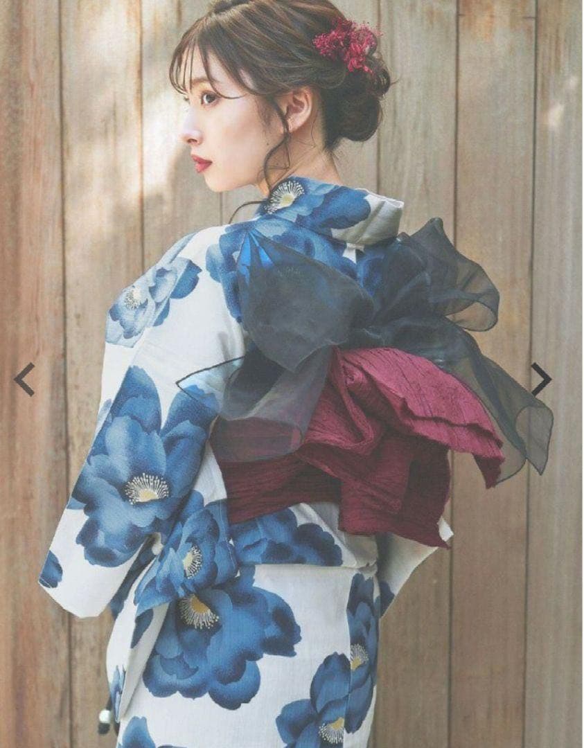 Dita 浴衣 湊色の幻想牡丹