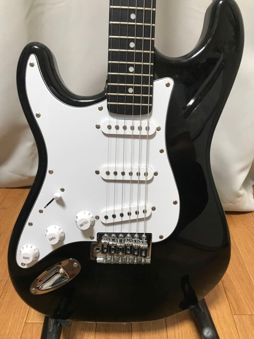 SEIDER エレキギター ブラック　レフティ