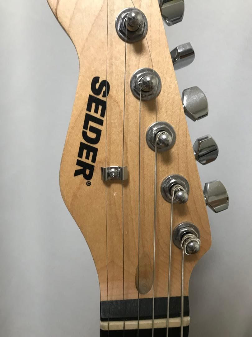 SEIDER エレキギター ブラック　レフティ