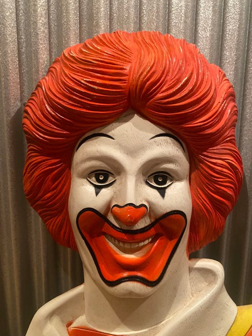 激レア！70s ヴィンテージ ロナルド　マクドナルド ストアディスプレイ