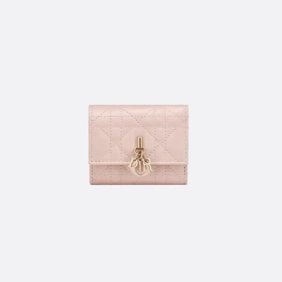 新品Dior Hibiscus Lジップウォレット　三つ折り財布⭐︎未使用