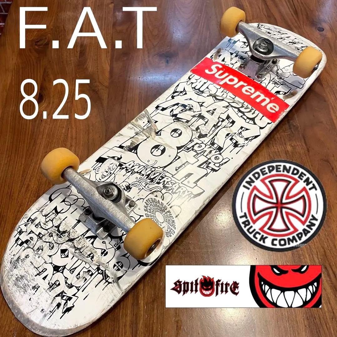 FAT スケボー　スケートボード　インディペンデント　スピットファイア　8.25